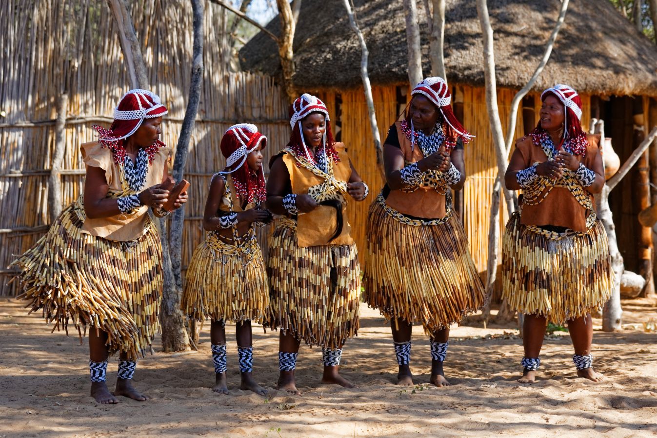 Caprivi tribal dance