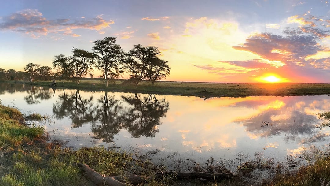 Sunset at Gorongosa National Park