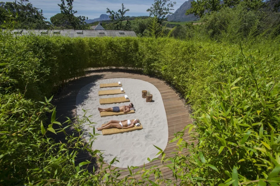 Das Spa von Babylonstoren im Kap-Weinland bietet sich für Wellness in Afrika an