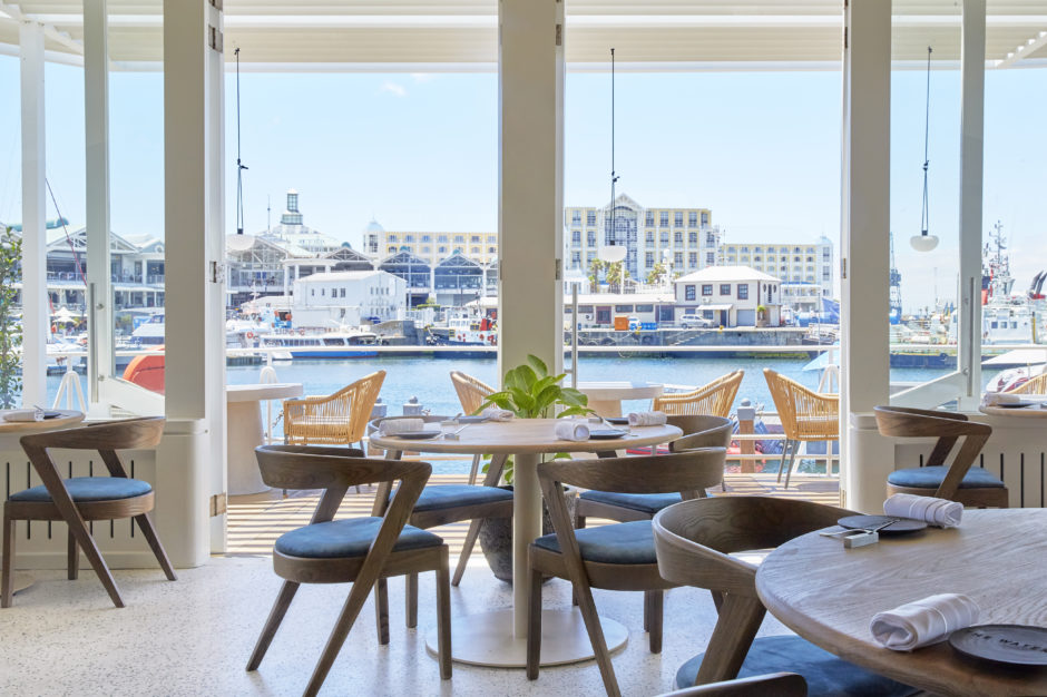 Harbour views and an outstanding fine-dining experience at The Waterside