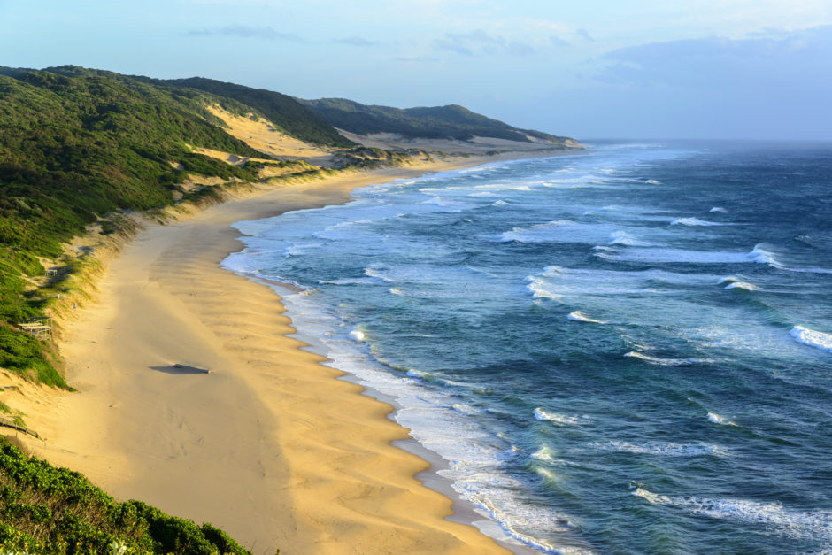 Strand in KwaZulu-Natal - ein Traum für Selbstfahrer